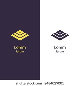 Elevate your brand with this customizable abstract logo. Perfect for modern businesses, you can easily change the colors and add your brand name. Ideal for a unique and professional identity.