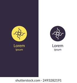 Eleve su marca con este logotipo abstracto de alta calidad. Esta Plantilla aislada de diseño de Vector es perfecta para cualquier negocio, sirviendo como un símbolo creativo para su marca. Personalízalo colores marca.