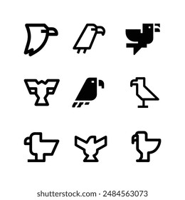 Elevate your brand with a unique eagle logo design featuring a professional vector illustration - ideal for businesses aiming for a powerful and distinctive identity