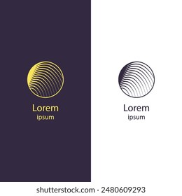Elevate your business with this modern, abstract logo design. Fully customizable colors and text let you make it your own. Ensure your brand is recognized and memorable!