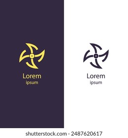 Erhöhen Sie Ihr Geschäft mit diesem schlanken, modernen abstrakten Logo. Perfekt für jedes brande, ist dieses hochwertige Vektorgrafik-Design anpassbar. Farben ändern und Ihren Namen einfach hinzufügen.