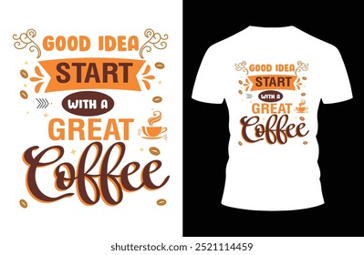 Elevate your casual wardrobe with our coffee t-shirt, designed for coffee enthusiasts who appreciate both style and comfort. Crafted from soft, breathable fabric, this t-shirt features a trendy coffee