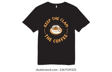 Elevate your coffee-loving style with our coffee-themed t-shirt. Crafted from soft, breathable cotton, this shirt is a cozy and fashionable addition to any coffee enthusiast's wardrobe. 