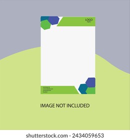 Elevate your correspondence with our Creative A4 Size Letterhead Design Template. Impress clients and partners with sleek professionalism and eye-catching creativity. Make your mark with every letter