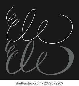 Elevate your creative projects with our elegant collection of vector swashes. Perfect for adding stylish flair to logos, invitations, and more. Explore various styles and thickness options. 
