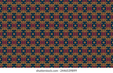 Elevate your designs with a burst of vibrant colors in this unique geometric pattern.