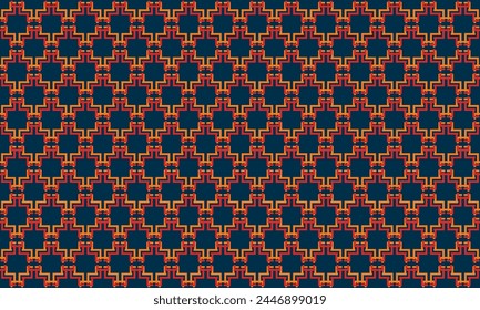 Elevate your designs with a burst of vibrant colors in this unique geometric pattern.