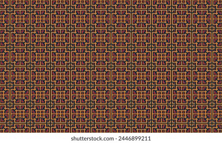 Erhöhen Sie Ihre Designs mit einer Vielzahl von lebendigen Farben in diesem einzigartigen geometrischen Muster.