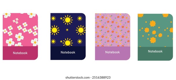 Elevate your designs with our universal abstract and floral templates. Perfect for notebook covers, planners, brochures, books, and catalogs. Features seamless patterns and masks for easy resizing. 