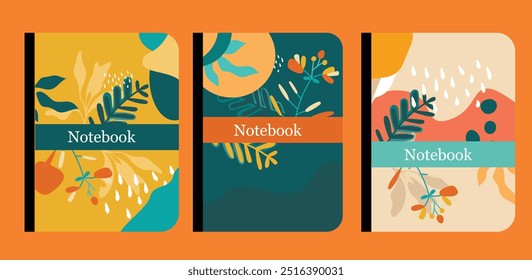 Elevate your designs with our universal abstract and floral templates. Perfect for notebook covers, planners, brochures, books, and catalogs. Features seamless patterns and masks for easy resizing. 