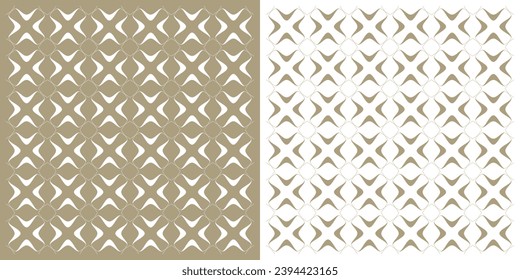Elevate your designs with this collection of seamless trendy patterns in a harmonious blend of brown and white. These are versatile patterns, ranging from geometric shapes to organic textures.