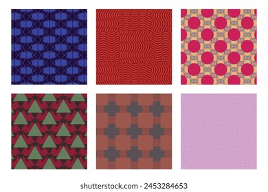 Elevate your designs with this diverse pattern bundle