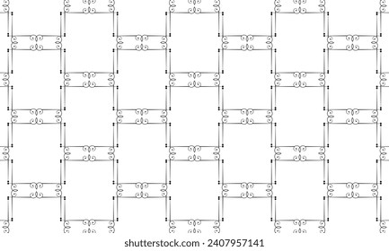 Elevate your designs with this exotic geometric ornament pattern. Merging intricate geometric shapes with exotic details.
