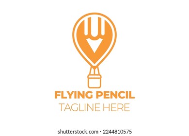 Elevate your designs with this playful vector set featuring pencils and flying objects. Perfect for adding a touch of fun and creativity to any project. 