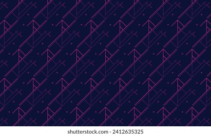 Elevate your designs with a touch of modern elegance using this captivating purple geometric pattern. Perfect for contemporary and stylish creations.