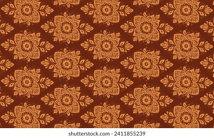 Elevate your designs with a touch of tradition using this intricate brown Bandhani pattern. Perfect for timeless and sophisticated creations.