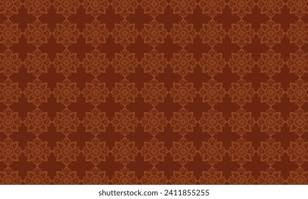 Eleva tus diseños con un toque de tradición usando este intrincado patrón marrón de Bandhani. Perfecto para creaciones atemporales y sofisticadas.