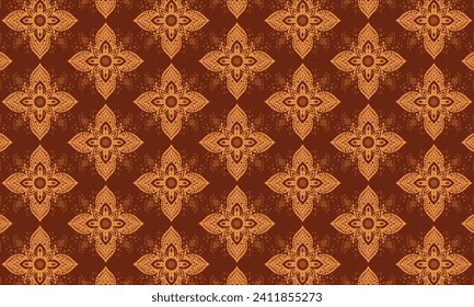 Elevate your designs with a touch of tradition using this intricate brown Bandhani pattern. Perfect for timeless and sophisticated creations.