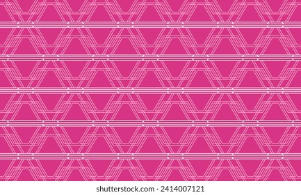 Elevate your designs with a unique touch of elegance using this captivating pink geometric pattern. Perfect for contemporary and stylish creations.