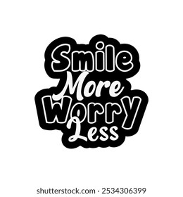 Elevate Your Designs with a Worry-Free Smile Vector – Ideal for Inspiring Creations