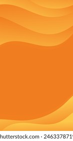 Elevate your digital presence with the captivating vertical abstract gradient wave background, a symphony of vibrant yellow and orange hues