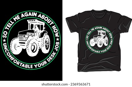 Elevate your farming pride with our T-shirt. Featuring rustic designs and agricultural motifs, it's the perfect choice for dedicated farmers. Wear your love for farming proudly