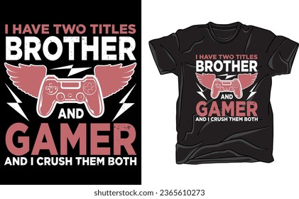 Elevate your gaming experience with our T-shirt. Featuring epic graphics and gamer-inspired designs, it's the perfect choice for passionate gamers. Level up your style and express your gaming pride