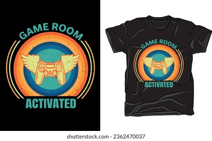 Elevate your gaming style with our T-shirt. Featuring epic graphics and gamer-inspired designs, it's the perfect choice for passionate gamers. Level up your wardrobe and wear your gaming pride!"