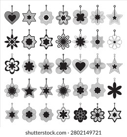 Elevate your garden with this laser cut wind spinner template, featuring intricate swirl elements perfect for outdoor decorative crafts. This high-quality digital file allows you to create mesmerizing, kinetic metal or wood art that catches every backyard breeze.