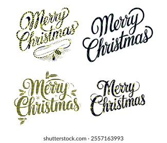 Elevate your holiday decoration with stunning Merry Christmas calligraphy designs! Perfect for cards, gifts, and seasonal decorations. Add elegance and festive charm to your celebrations effortlessly.