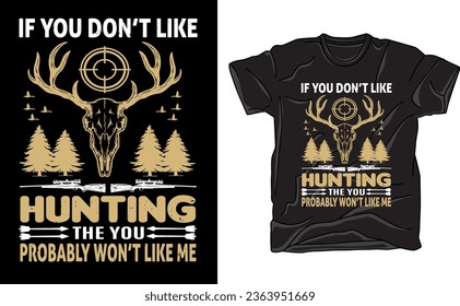 Elevate your hunting passion with our T-shirt. Featuring camo-inspired designs and hunting motifs, it's the perfect choice for outdoor enthusiasts. Show your love for the hunt in style