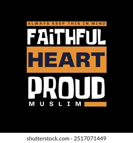 Elevate your Islamic style with this sleek and modern professional t-shirt design, perfect for corporate events, team outings, or everyday wear.