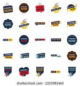 Elevate Your Marketing Materials with Available Now 25 Professional Vector Banners Pack