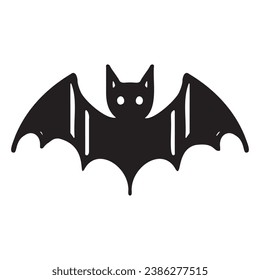 Elevate your small business with a hand-drawn, vectorized bat logo. The minimalist design and striking silhouette create a memorable brand image. Available in EPS for versatility.