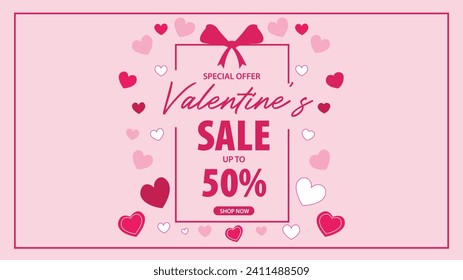 Elevate your Valentine's Day celebration with our exquisite banner template design! Express love through captivating visuals. Perfect for sharing warmth and joy. #ValentinesDay #BannerDesign