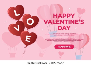 Elevate your Valentine's Day celebrations with our captivating banner template! Express love through stunning designs. Perfect for social media and promotions. 💖 #ValentinesDay