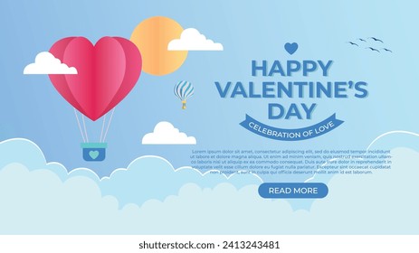 Elevate your Valentine's Day celebrations with our captivating banner templates. Perfect for expressing love and warmth in every design. Shop now!