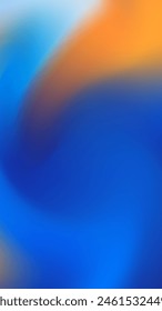 Elevate your visuals with the captivating blue and orange abstract mesh blur vertical background. Perfect for websites, flyers, posters, and social media