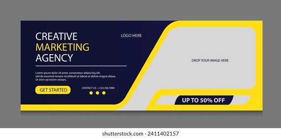 Elevate your webinars with our vibrant Creative Marketing Agency template. Engaging designs for a captivating online presence. Boost your brand now!