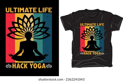 Elevate your zen with our yoga-inspired T-shirt. Featuring serene designs, it's the perfect choice for yoga enthusiasts. Embrace mindfulness and inner peace with this essential gear.
