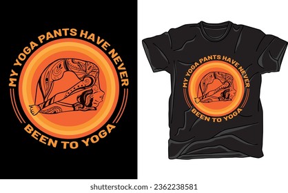 Elevate your zen with our yoga-themed T-shirt. Featuring tranquil designs, it's perfect for yoga enthusiasts. Embrace mindfulness and comfort with this essential gear.