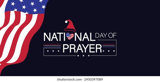 Elevating National Day of Prayer mit atemberaubender Illustration