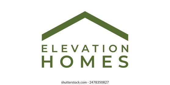 elevation home logo icon symbol