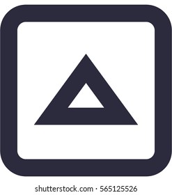 Elevator Button Vector Icon