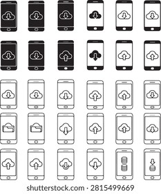 Elevator control panel icon collection isolated on white background featuring lift buttons floor navigation accessibility and building systems