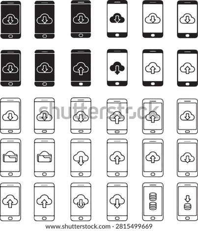 Elevator control panel icon collection isolated on white background featuring lift buttons floor navigation accessibility and building systems