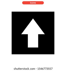 elevator door button icon isolated sign symbol vector illustration - high quality black style vector icons

