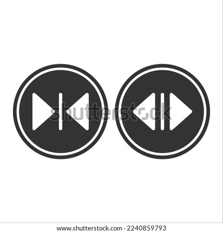 Elevator door buttons icon isolated on white background. Indicators symbol modern, simple, vector, icon for website design, mobile app, ui. Vector Illustration