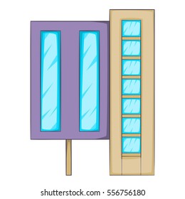 Elevator icon. Cartoon illustration of elevator vector icon for web