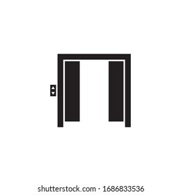 Elevator icon illustration isolated vector sign symbol